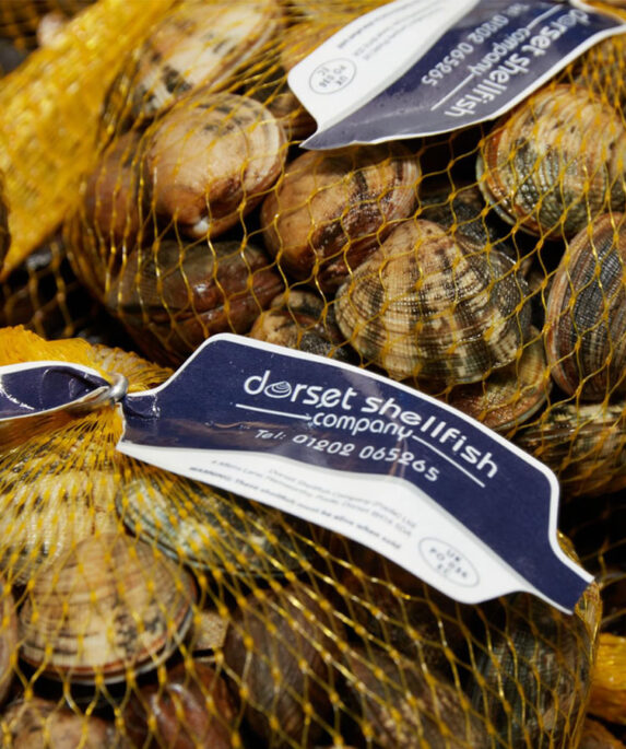 A bag of Poole cockles