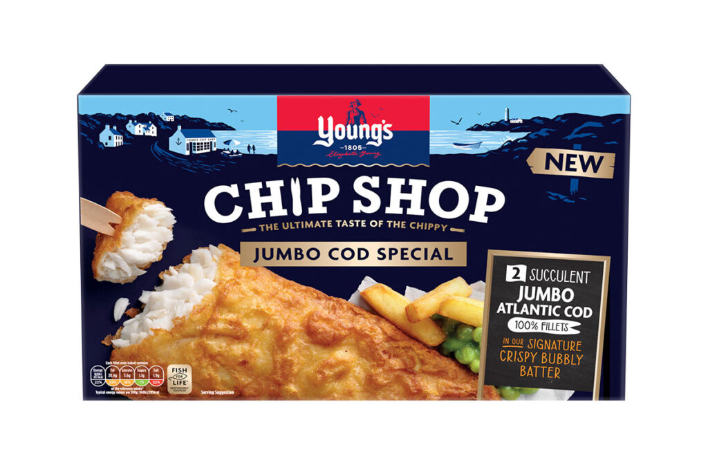 Packaging of a cod product