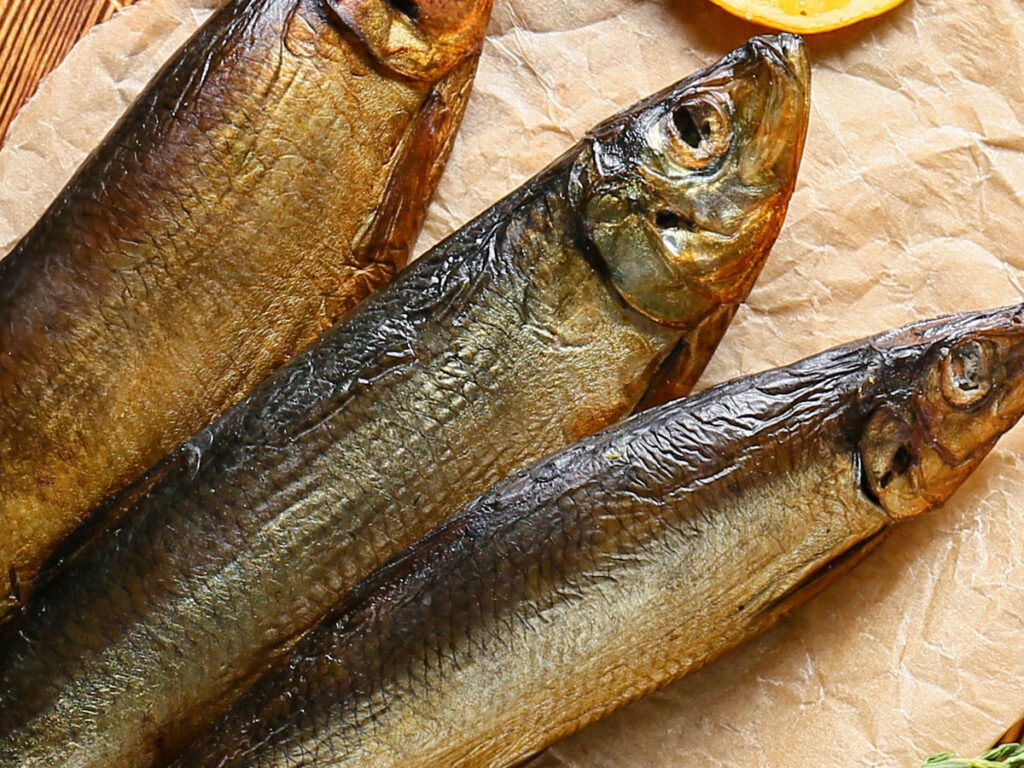 Smoked herring