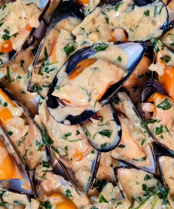 Mouclade - classic French mussel dish